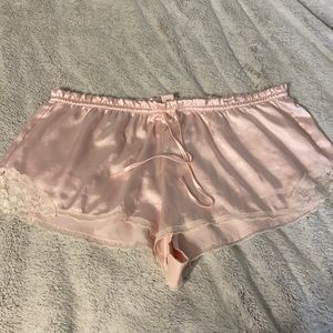 Victoria’s Secret satin pajama shorts